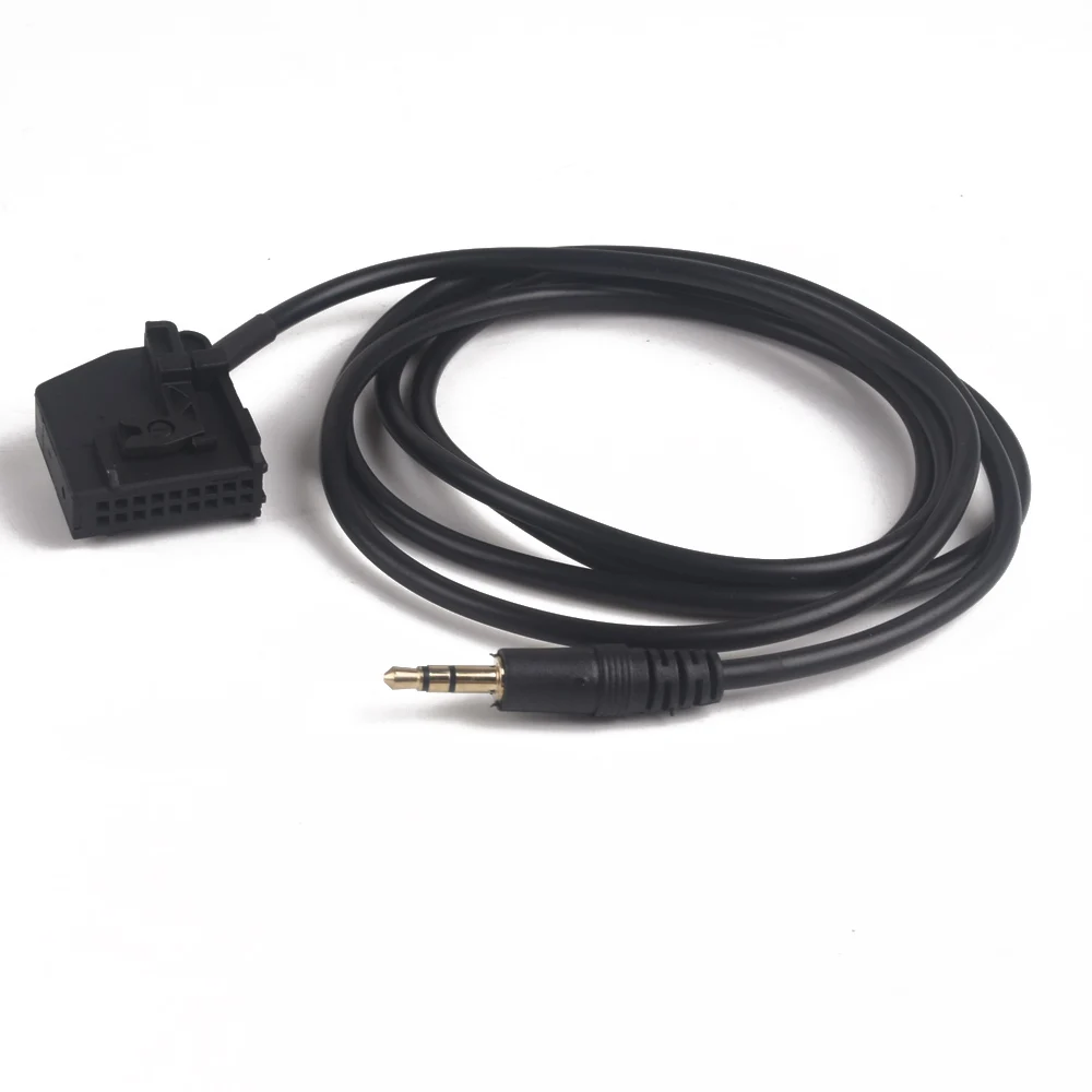 AUX Audio Input Cable 3.5MM Jack 18pin Adapter for Passat Golf CD mp3 Player for Audi MFD2 RNS2