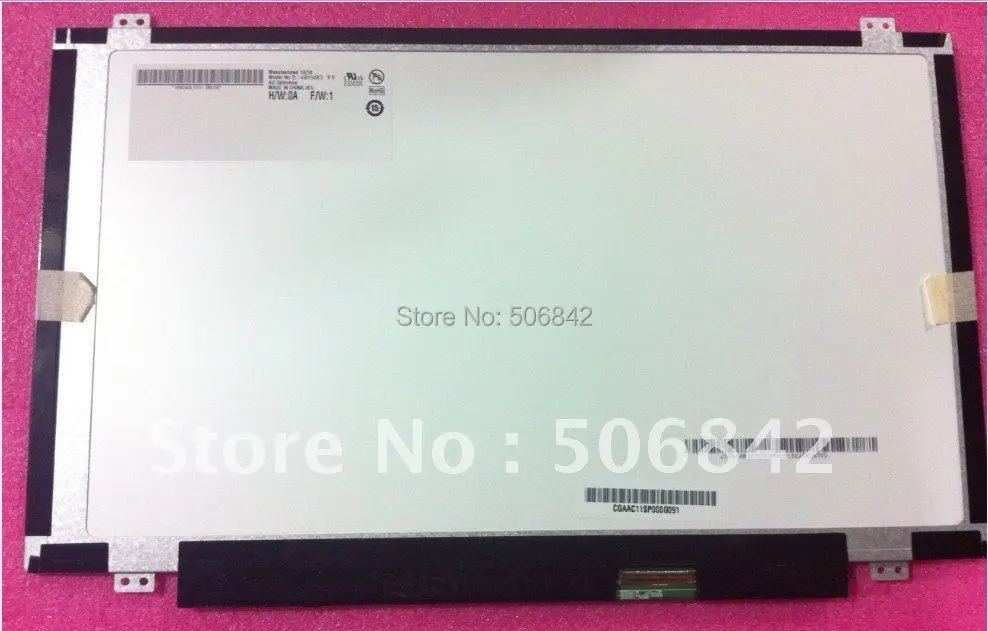 

14.0" Laptop Screen B140XW03 V.2 V2 LCD Display Panel Brand new A+ 1366*768 40PIN