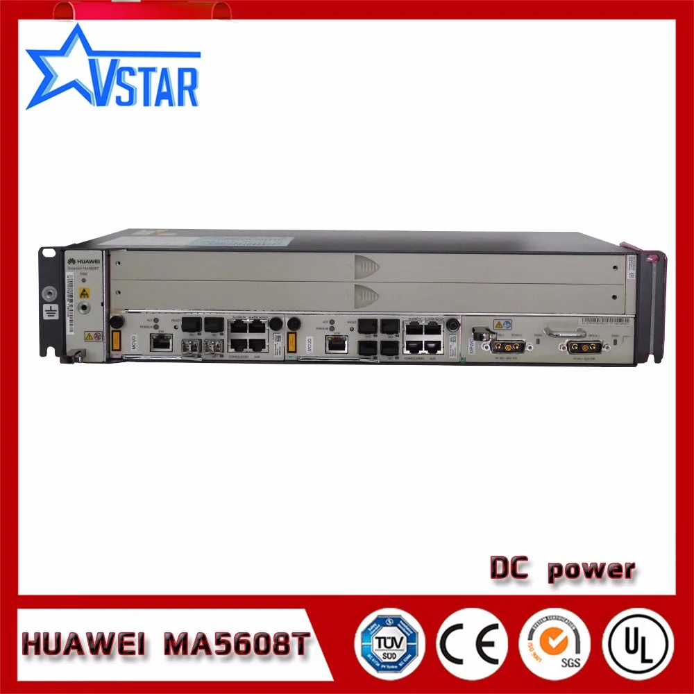 Original  HUA WEI MA5608T GEPON OLT  DC GPON device with one GPFD C+