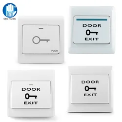 OBO Hands Fireproof Plastic Door Exit Button Release Emergency Push Switch for Entry Access Control System for All Electric Lock