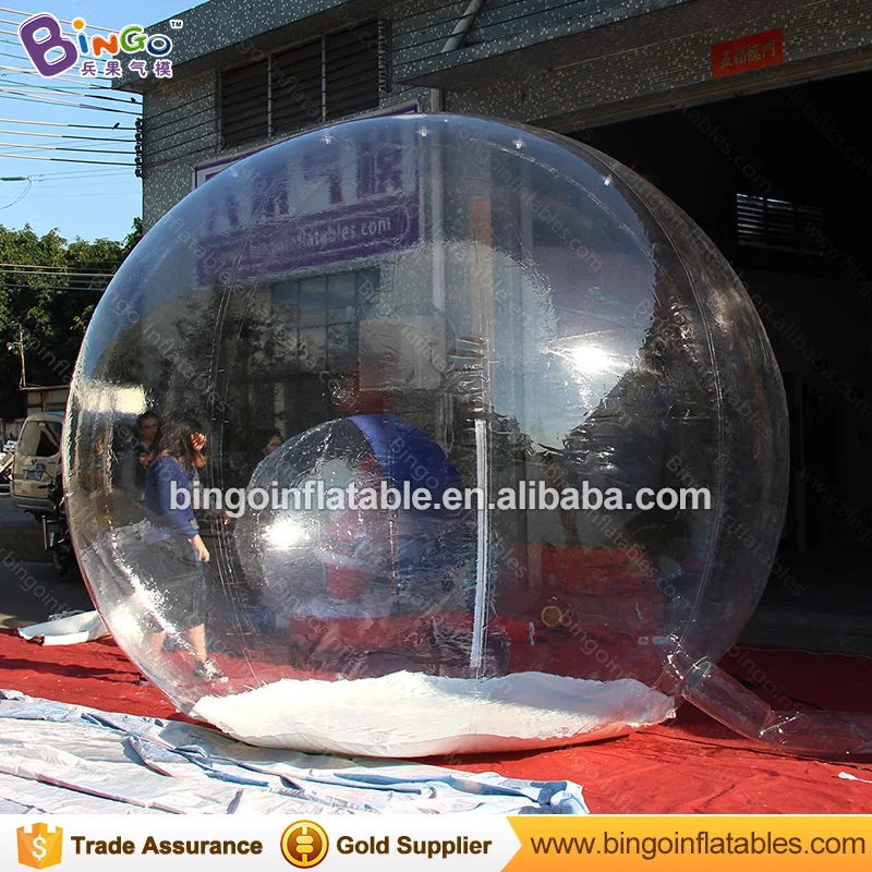 Globo De Neve Inflável Personalizado, Bola Transparente, Brinquedos De Natal, 3 m, 10 pés, Personalizado