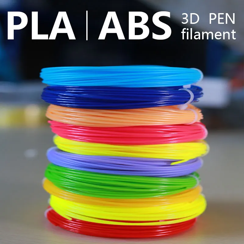 High Quality Bright Colors 3D Pen Filament Diameter 1.75mm,Natural Degradation Environmental Protection,Non-toxic, Fast Shipping