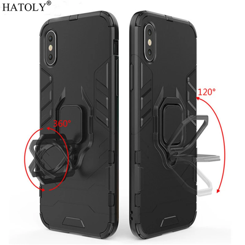 For Cover Samsung Galaxy A80 Case Shockproof Armor Cover For Galaxy A13 Finger Ring Stand Bumper Case For Samsung A53 52 04E 5G