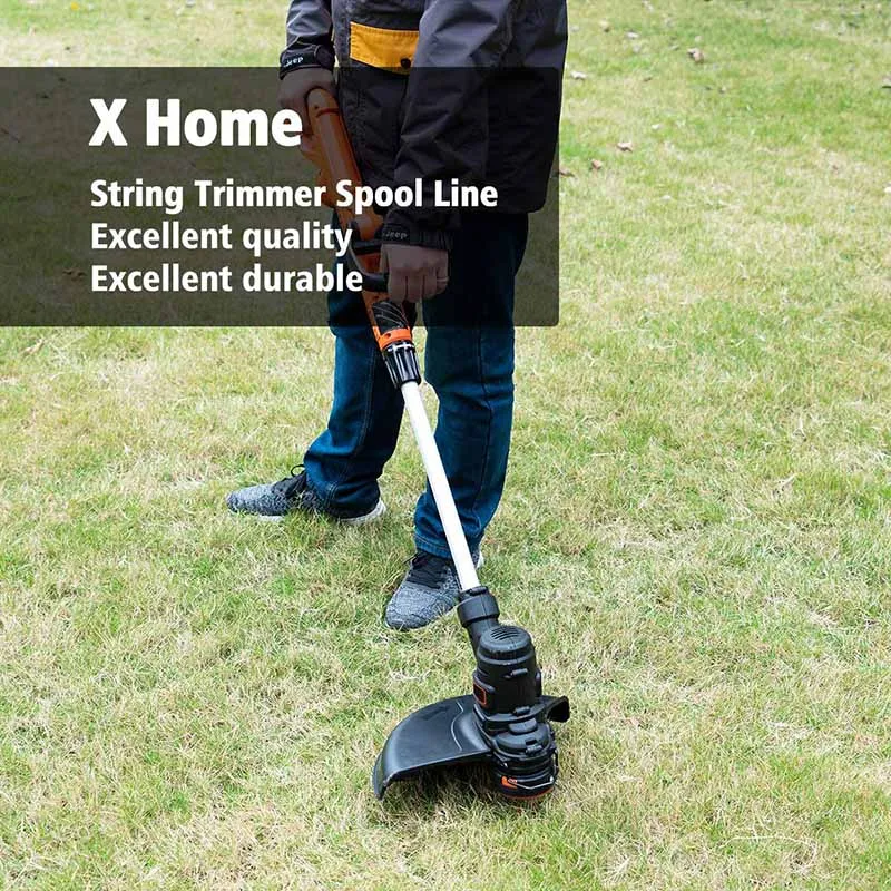 Spelen Stro 30ft 0.65 Inch Lijn Gras String Trimmer Spoelen Caps Lente Kit Voor Black Decker AF-100-3ZP