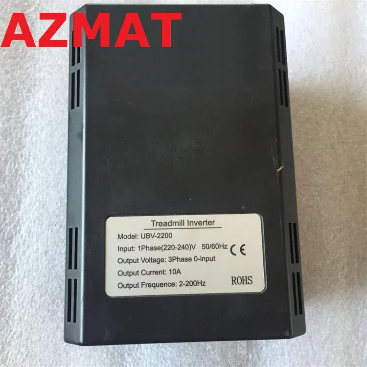Miễn phí Vận Chuyển AZMAT 220 v UBV-2200 UBV-2200B 9 giao diện UBV2200 UBV2200B Biến Tần Inverter Chuyển Đổi phù hợp với cho máy chạy bộ