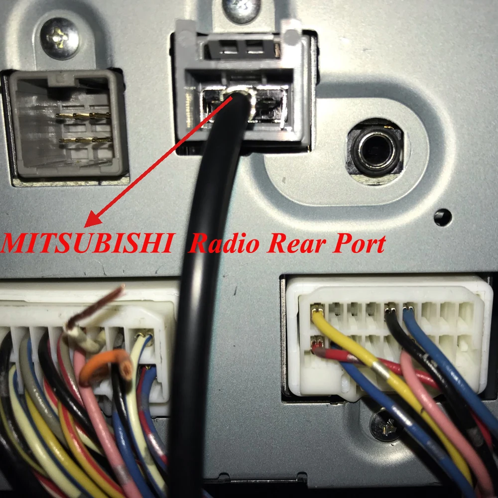 Biurlink سيارة USB كابل محول دعم MP3 MP4 WMA فلاش USB لميتسوبيشي أوتلاندر ASX لانسر