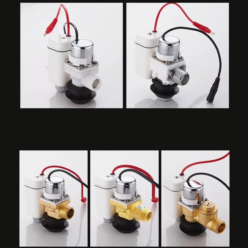 Infrared automatic integrated Sensor urinal,Toilet concealed Sensor urinal flush valve,standing urinal solenoid valve,J18047