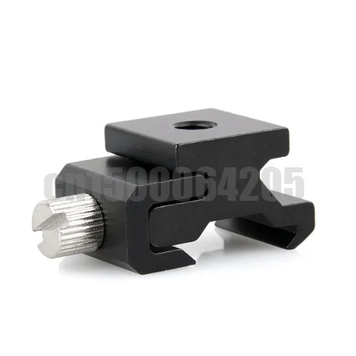 Adaptador de soporte de Flash con trípode de 1/4 "-20, número de seguimiento, 10 piezas, envío gratis a todo el mundo