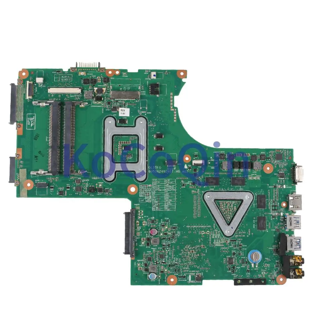 KoCoQin Laptop motherboard For TOSHIBA Satellite P870 P875 Mainboard V000288050 6050A2492401-MB-A02 N13P-GL-A1 SLJ8E