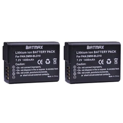 Batmax 1400mAh DMW-BLD10 BLD10 bateria do baterii Panasonic DMW BLD10E BLD10 BLD10PP,DMC GF2GK GF2 G3 GX1 DMC-GF2 kamery