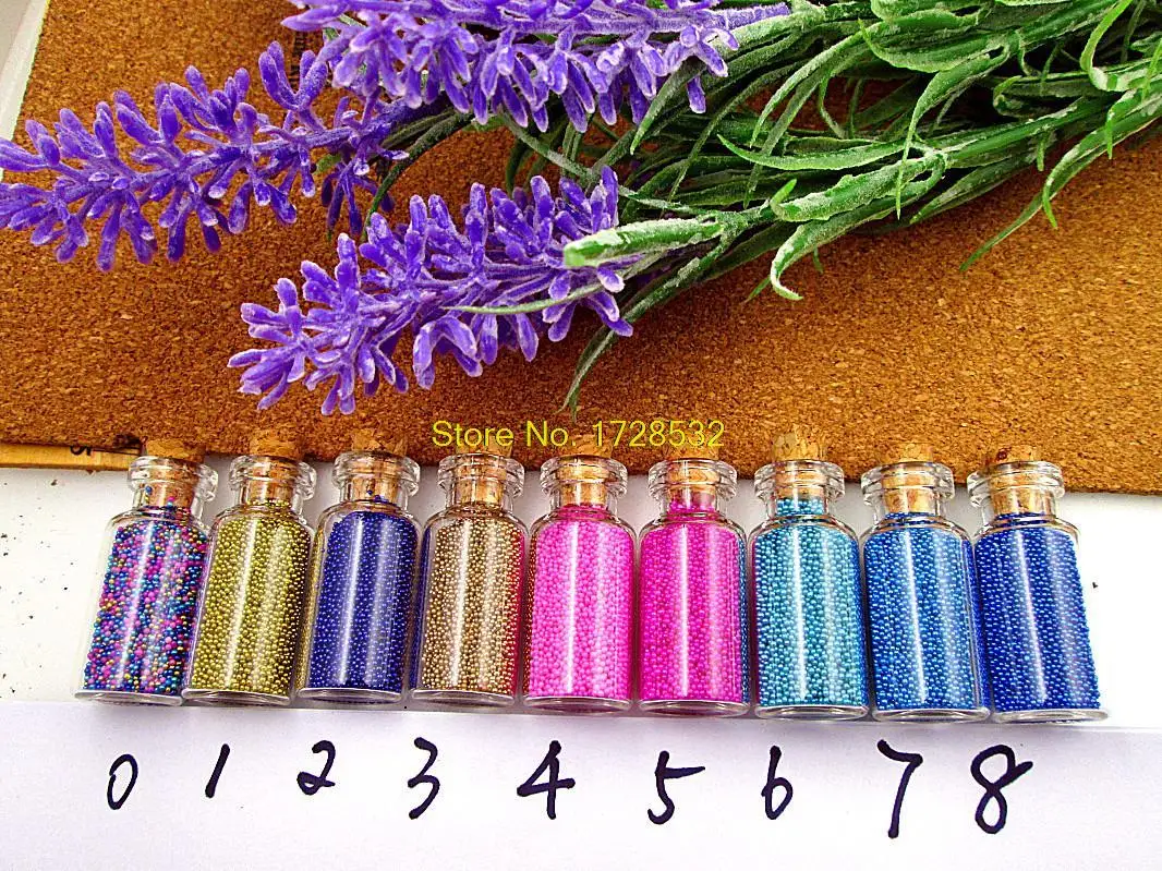 12pcs/lot Drink Me necklace alice in wonderland   key necklace 2ml glass bottle (inside:9 colors)