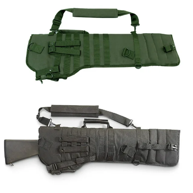 Tactical Rifle Scabbard  Green Black Hunting Holster Assault Shotgun Rifle Hunting Bag Long Gun Protection Carrier