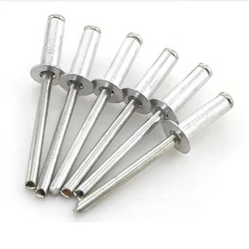 

10pcs M5 Aluminum rivet Aluminums opening Core pulling rivet 8mm-35mm Length