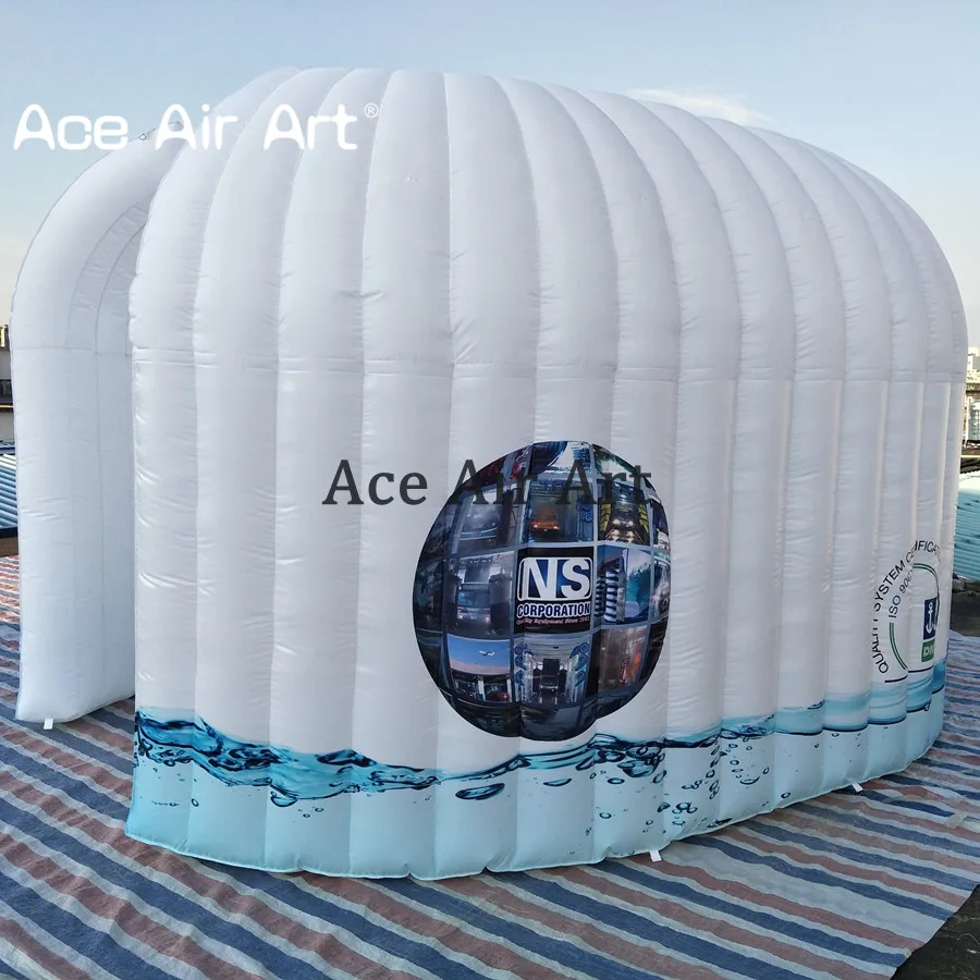 New Style 3.5m Inflatable Tent/Pod Office Equipment with Branding for Trade Events