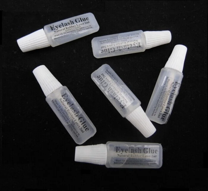 

Wholesale 10000pcs False Eyelash Glue Mini Clear EyeLash Adhesive Glue 2ML Portable Transparent Non-toxic Tasteless Eyelids Glue