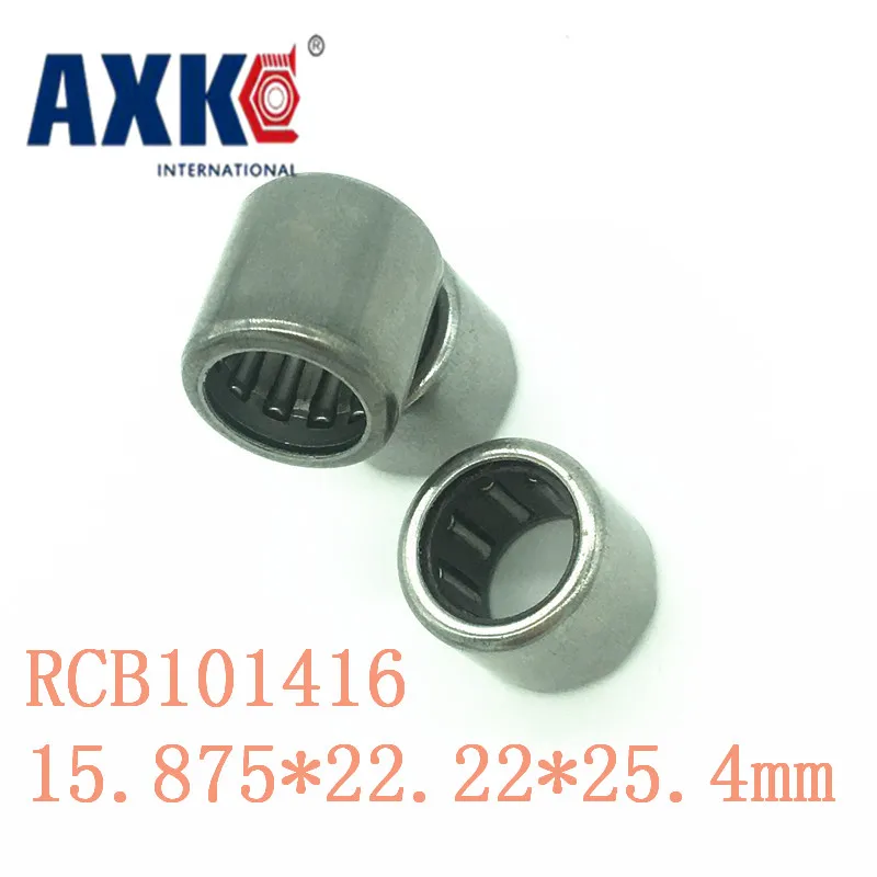 2023 Axk Rcb101416 Inch Size One Way Drawn Cup Needle Bearing 15.875*22.22*25.4 Mm ( 2 Pcs ) Cam Clutches Rcb 101416 Back Stops