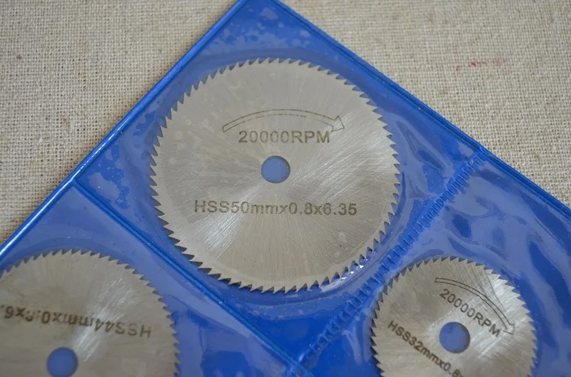 Новый 6 шт./компл. HSS маленький диск для пилы Dremel вращающиеся инструменты деревянные инструменты мини циркулярная пила