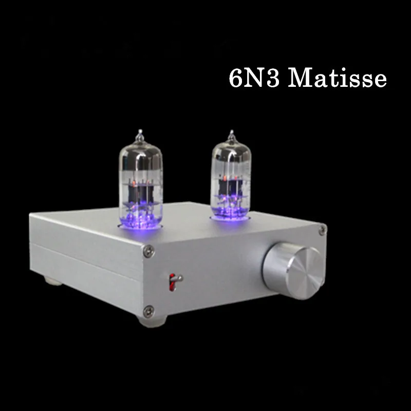 

New MATISSE HIFI T5 DC12V 2A Bile Preamp Tube Amplifier Buffer 6N3 HIFI Audio TUBE Preamplifier preamplificador