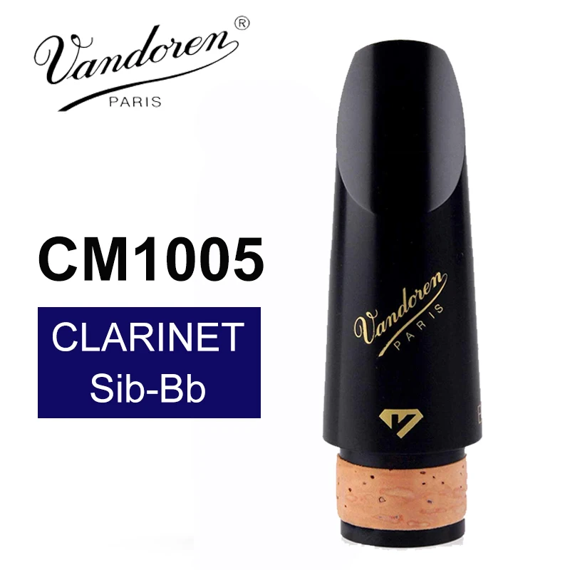 Vandoren CM1005 BD5 Black Diamond Ebonite Bb Clarinet Mouthpiece / Clarinet Sib-Bb Mouthpiece