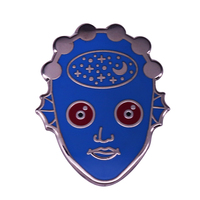 Fantastic planet draag pin sci-fi surreal art brooch counterculture pop badge cool geek gift