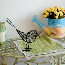 Abstract Iron Bird Decor Figurines #2