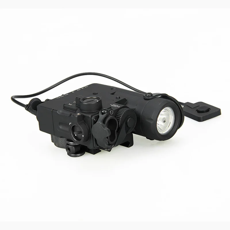 Tactische Airsoft Zaklamp DBAL-D2 Dubbele Straal Gericht Laserrood Met Ir Led Illuminator Klasse 1 GZ15-0088