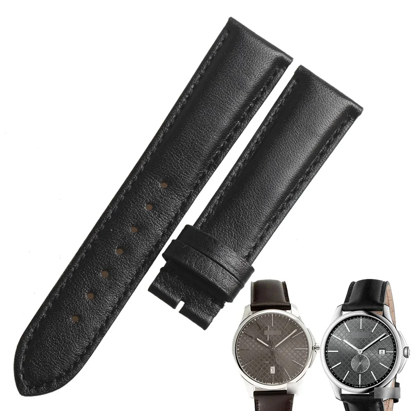 

WENTULA watchbands for GUCC YA126319 calf-leather band cow leather Genuine Leather leather strap watch band