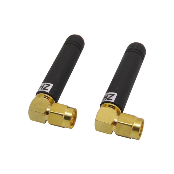 

50pcs/lot SW433-WT36 - 45mm SMA-JW port Short Rubber Elbow Rod Antenna For 433MHz Wireless RF Module