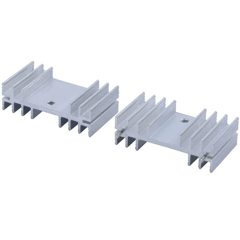 

IC radiator 20*36*11mm heatsink aluminum profile three-end stabilized pressure radiator electronic high-power heat conducting