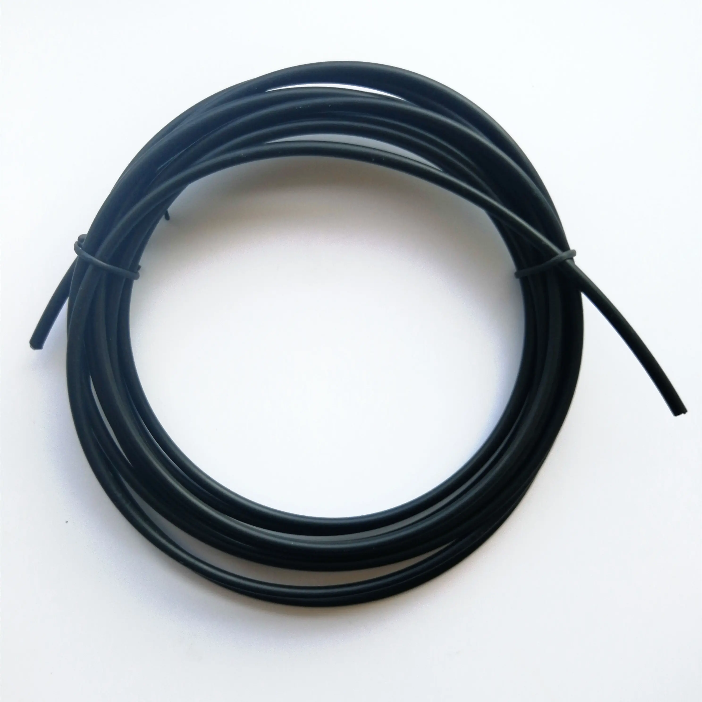 Cable de iluminación de fibra óptica PMMA con núcleo de hilos múltiples de 6mm, con revestimiento de PVC para natación o exterior, solución impermeable, 2 m/lote