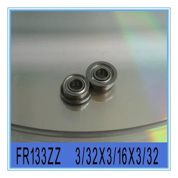 FR133 ZZ Long Life (200pieces/lot) Flanged Miniature Bearing FR133ZZ  3/32