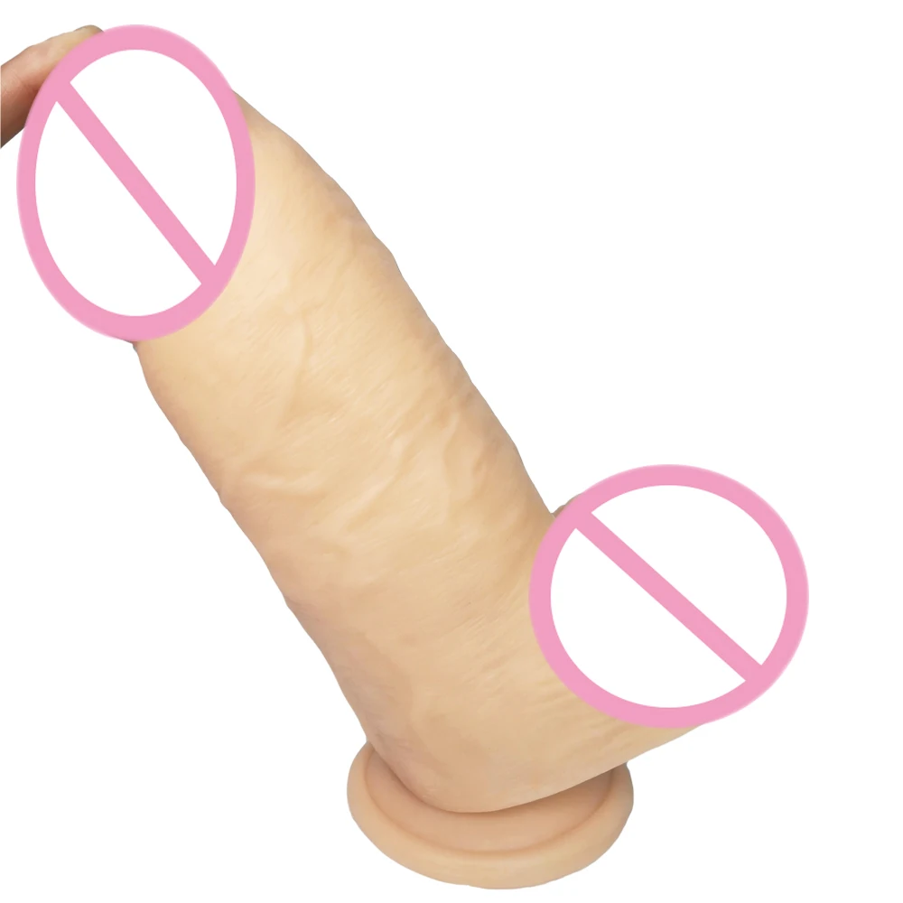 25*8CM Giant Huge Dildo Super Big DildoS Suction Cup Realistic Artifitial Penis Anal Butt Masturbator Erotic Sex Toy for Women