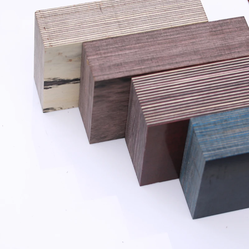Knife handle blocks wood blanks 120*40*30mm can cut customized sizes