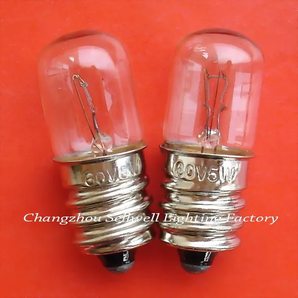 

Miniature bulb 60v 5w e12 t13x34 a648