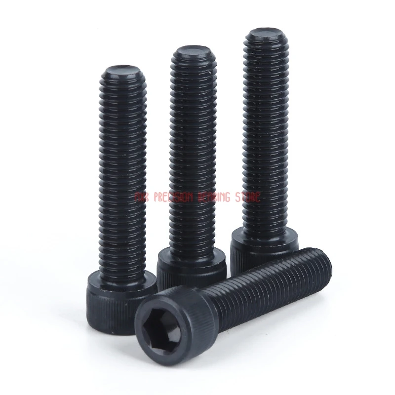 2023 Special Offer Time-limited Parafusos 12.9 M8 Cup Head Hex Socket Screws * 10/12/16/25/30/40/50/60/70/60/70 Black