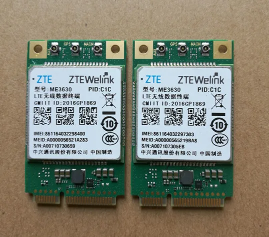 

ME3630 PID C1C Mini Pcie ZTE LTE 100% новый и оригинальный LTE CAT4 TD-SCDMA WCDMA CDMA GSM Бесплатная доставка