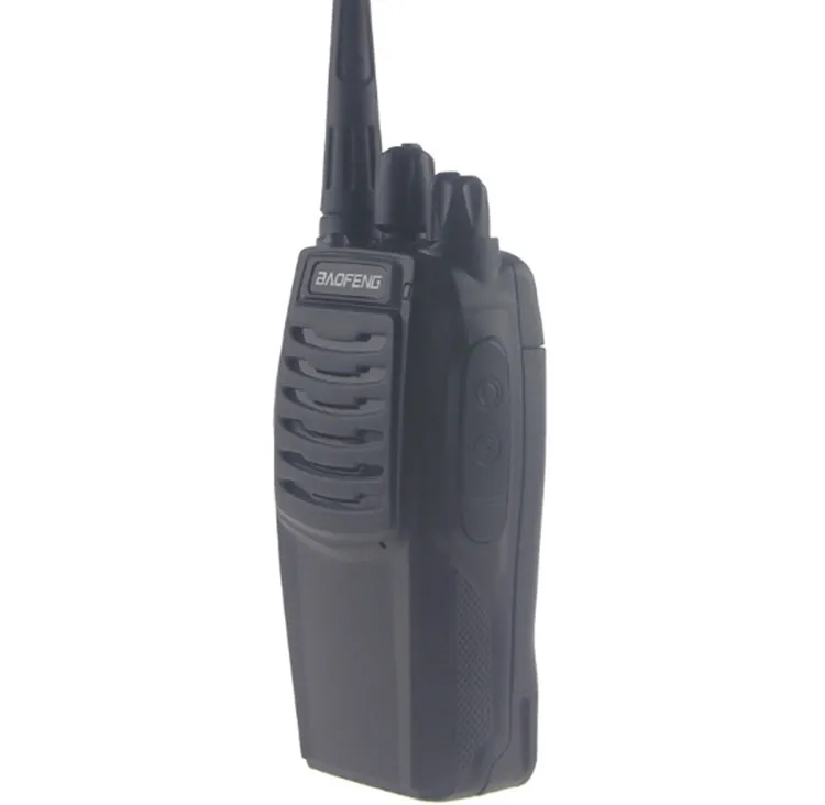 Baofeng-rádio de comunicação 100% original, walkie talkie, 16 canais, bidirecional, portátil, uhf, 5w, lanterna, transceptor pmr