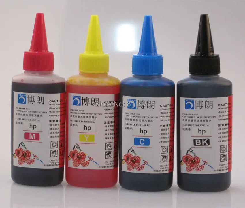 950 951 Nachfüllbare Tintenpatrone für HP Officejet Pro 8100 8600 251dw 276dw 8630 8610 8620 8680 8615 8625 + für HP Dye Ink 400 ml