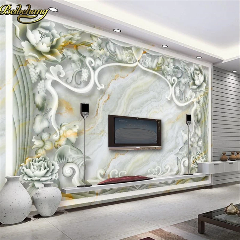 

beibehang European marble Large papel de parede 3d Custom Mural wallpaper for walls 3 d Hotel Bar Ceiling Wallpaper Photo Murals