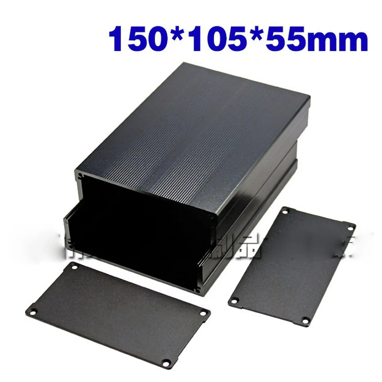 150x105x55mm Aluminum Enclosure PCB Shell Cooling Box Case Split Type