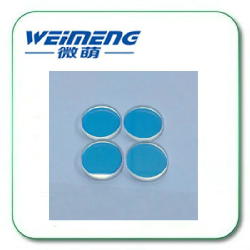 Weimeng brand 50 pieces laser quartz beam mirror 17*2mm 45 degree 1064nm for laser cutting machine factory directly supply