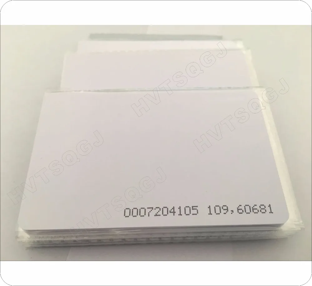 

Free shopping by DHL 4000pcs CR80 125KHz EM4100 RFID Card For Access Control