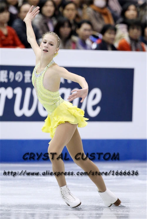 Custom Adult Figure Skating Dresses Graceful New Brand Ice Figure Skating Dresses For Women Competition  DR3702