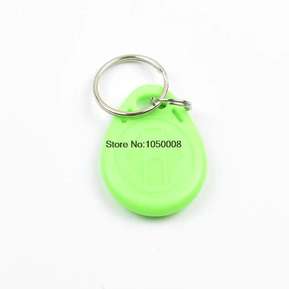 10 buah/lot 125Khz Proximity RFID T5577 Smart Rewriteable Token Tag keyfob Gantungan Kunci akses kartu kontrol