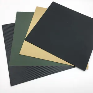 300*300mm DIY Knife Material Making Knife K Sheath Case Kydex K200 Carbon Fiber Plastic Plate Hot Python Maple Leaves Symbol 9 Main Sales Kydex Board - №3