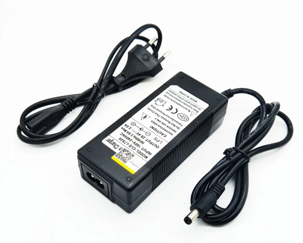 LiitoKala Real 36V 29.4V 25.2V 48V 12.6V 2A Battery Pack 18650 The Lithium Battery Charger