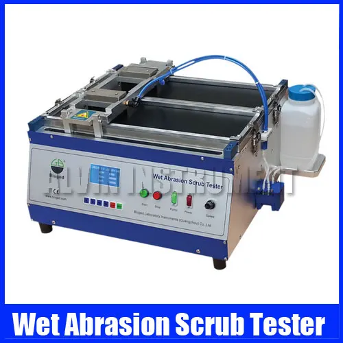 

Free Shipping Wet Abrasion Scrub Tester Abrasion and Washability Tester ASTM D2486, ASTM D 3450,DIN EN 11330, ISO 11998 etc.