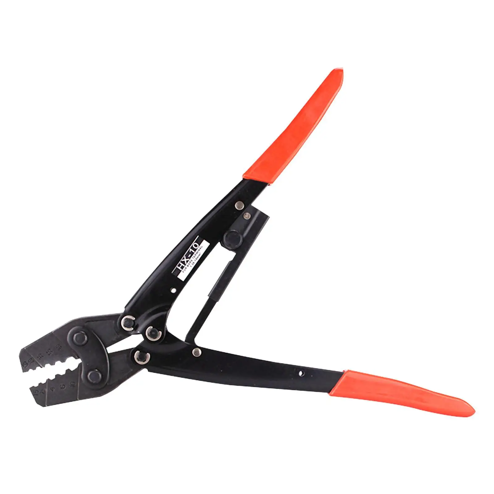 15-7AWG 1.5-10mm2 Non-insulated Terminals Hexagonal Type Ratchet Crimping Plier