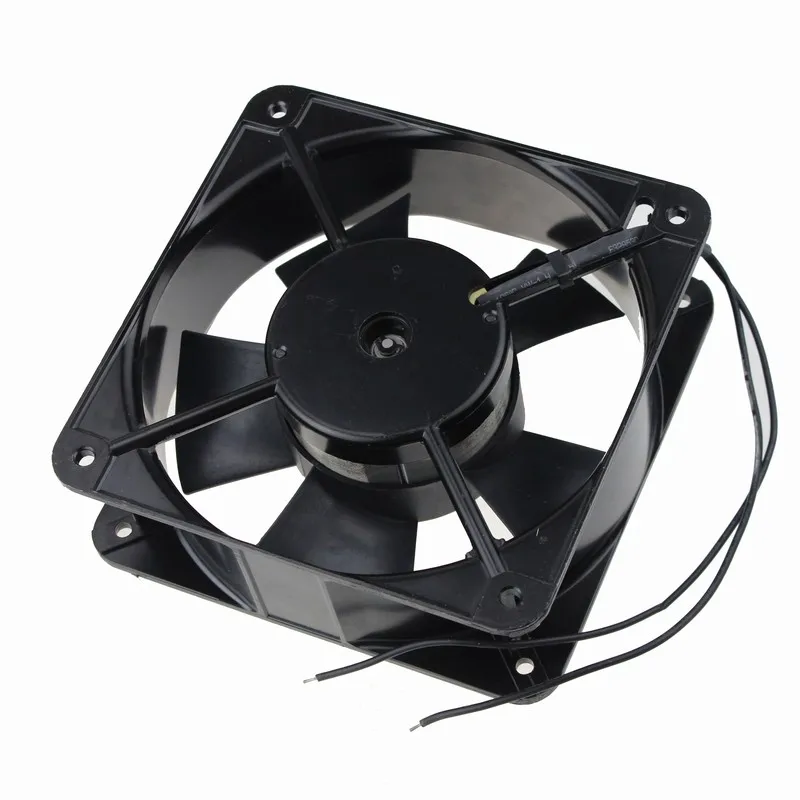 2 PCS Gdstime 180*180*60mm Industrial 220V 240V Ball Bearing 180mm AC Cooling Fan Cooler