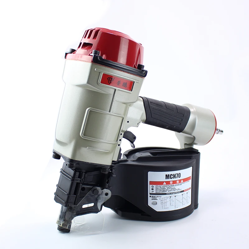 Imagem -02 - Pálete Pneumática de Mcn70 45 Mm70 mm Que Faz o Nailer Eficiente do Rolo da Bobina Arma do Prego para o Nailer da Bobina do ar da Indústria da Pálete a